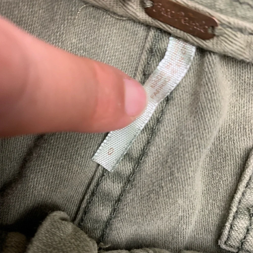 Free people‎ denim shorts